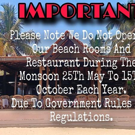 Dunhill Beach Resort Агонда Экстерьер фото